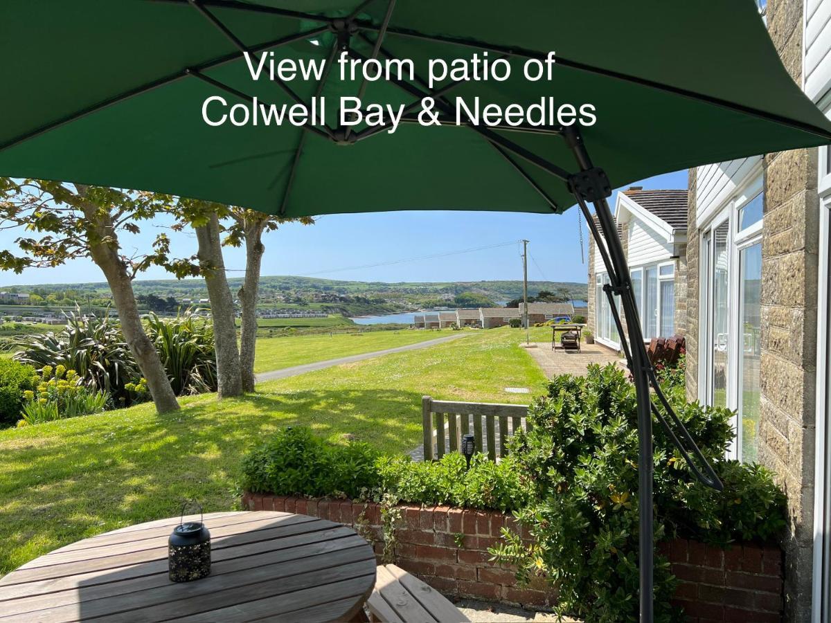 Valley View Self-Catering Coastal Bungalow In Rural West Wight Freshwater Exteriör bild